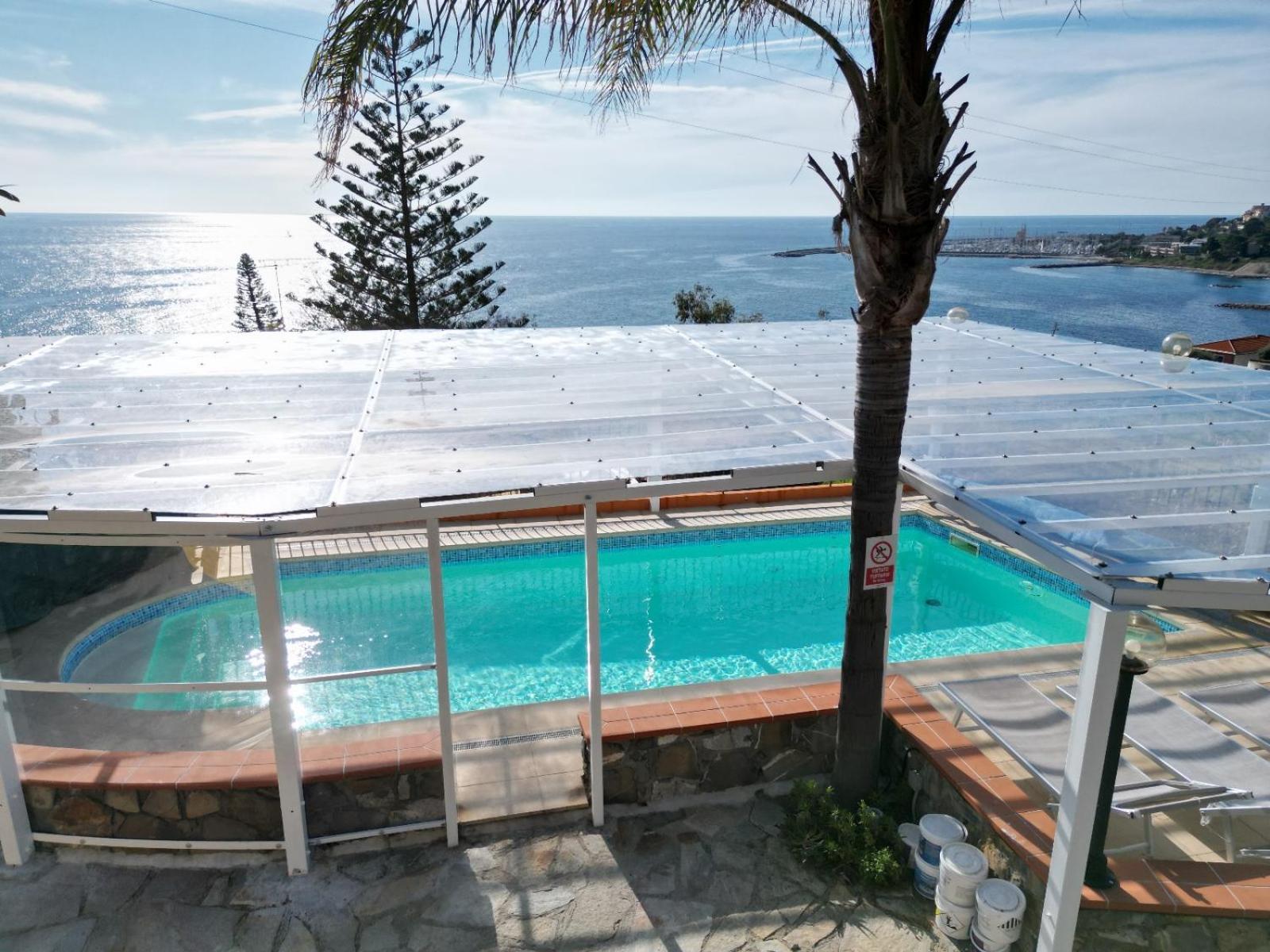 Villa Del Mare Ligure Terme & Spa Piscina A 37 Gradi サント・ステーファノ・アル・マーレ エクステリア 写真